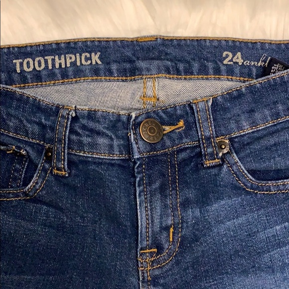 J.Crew jeans Toothpick sz 24 ankle - Picture 4 of 5